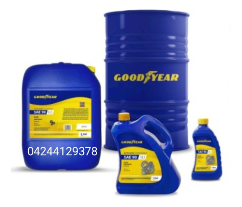 Aceite 85w140 Y 80w90 Gl5 Goodyear Elite Gear