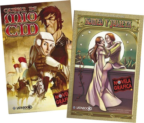 ** Combo 2 Novelas Graficas ** Mio Cid + Romeo Y Julieta