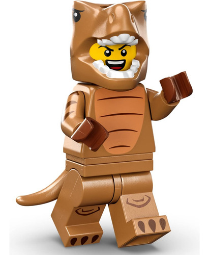 Minifiguras Abanico De Disfraz T-rex De Serie 24 Lego