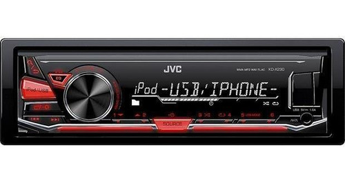 Estereo Para Auto Reproductor Fm Am Usb Jvc Audio Kdx 230