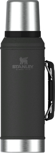 Termo Stanley Classic 950 Ml Acero Inoxidable. Gravedad X Color Negro