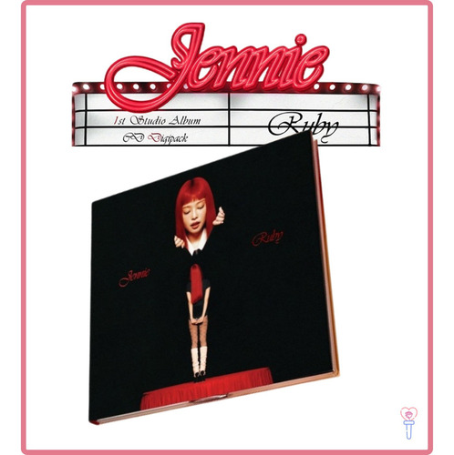 Jennie ( Blackpink ) Album Ruby - Digipack Original