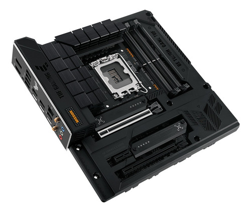 Placa-mãe Asus Tuf Gaming B760m-btf Wifi Socket 1700, cor preta