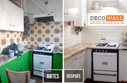 Imagen 7 de 10 de Pared Placa Auto Adhesiva! Decowall Con Relieve Envios!!