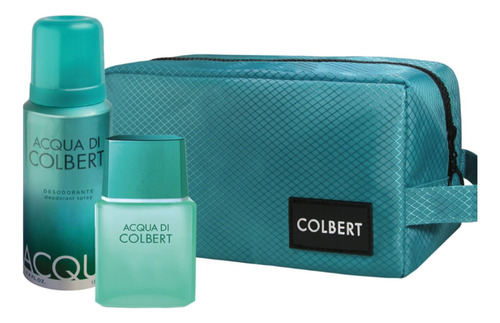 Perfume Acqua Di Colbert X 60+ Desodorante X 150ml + Neceser