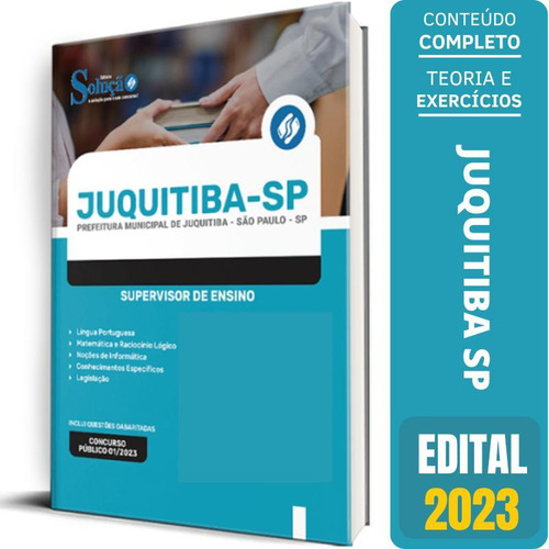 Apostila Prefeitura De Juquitiba Sp 2023 - Supervisor Ensino