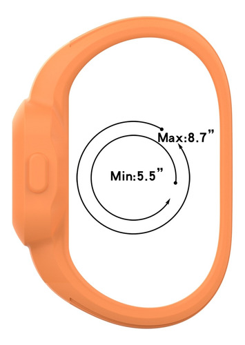 Para Correa De Reloj De Silicona Garmin Vivofit Jr3, Tamaño: