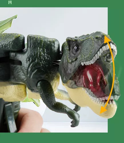 Máquina De Resorte Telescópica De Juguete Con Forma De Dinos