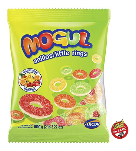 Gomitas Mogul Anillos 1 Kilo Sin Tacc -barata La Golosineria