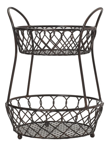 Cesta De Alambre Mikasa Loop And Lattice Gourmet Basics