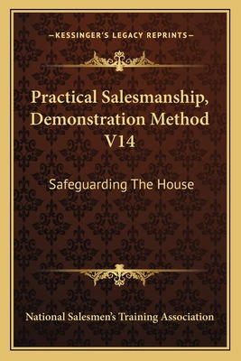 Libro Practical Salesmanship, Demonstration Method V14: S...