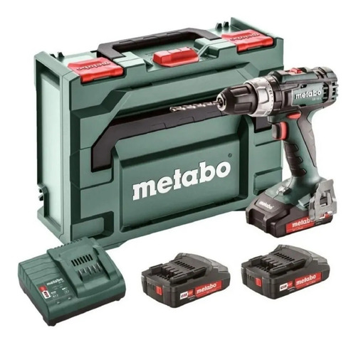 Taladro Atornillador Percutor Metabo Sb 18l 13 Mm 18v