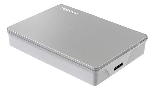 Disco Duro Externo Toshiba Canvio Flex 4tb Usb-c Usb-a Plata