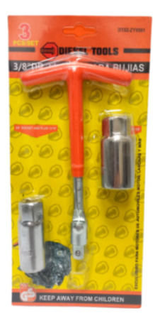 Kit Sacabujias 3 Piezas  Pulgadas Diesel Tools Dt02-zy8501