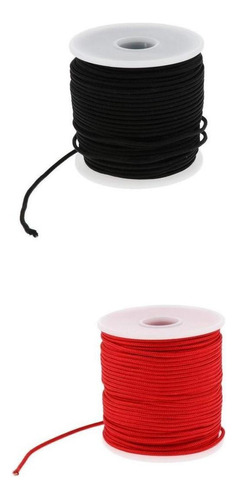 A*gift 2x 2mm 50m Paracord Cordón De Paracaídas Tienda De