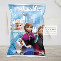 Comprar 20 Bolsitas Golosineras Personalizadas Chip Bag Frozen