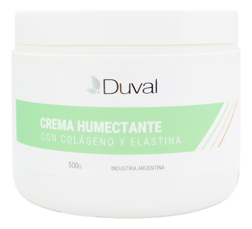 Dr Duval Crema Humectante Facial Elastina Y Colageno 500gr