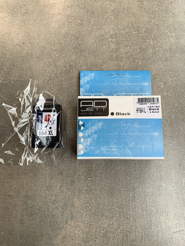 Cartucho Hp 664 Bk Xl