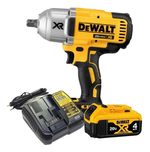 Chave De Impacto A Bateria 20v 4ah Xr Dewalt Dcf899 Bivolt