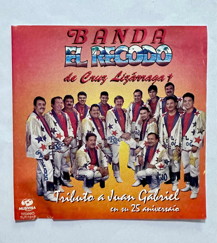 Banda El Recodo Cd Tributo A Juan Gabriel