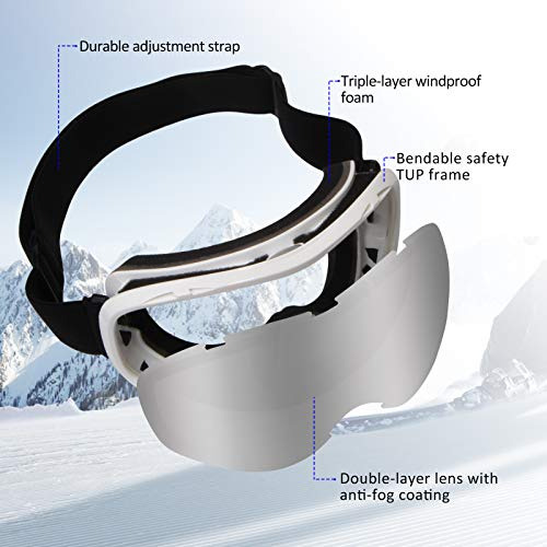 Gafas De Esquí, Gafas De Snowboard, Gafas De Nieve, Ga...