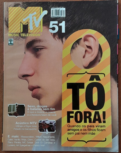 Revista Mtv Nº 51 Agosto/2005 Milton Nascimento