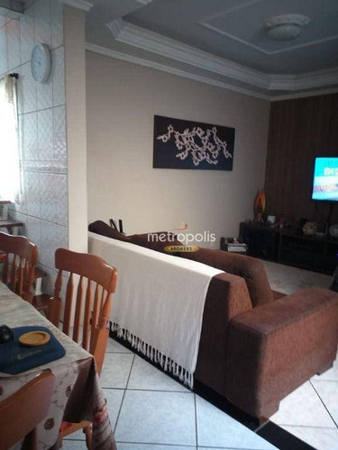 Imagem 3 de 20 de Cobertura À Venda, 154 M² Por R$ 448.000,00 - Vila Camilópolis - Santo André/sp - Co0467