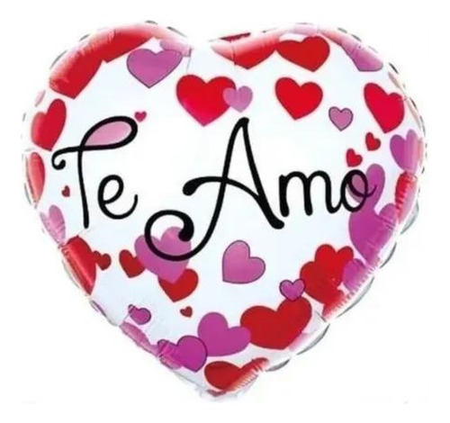 Pack 3 Globos Amor San Valentin 25cm 10pulgada Con Varillas