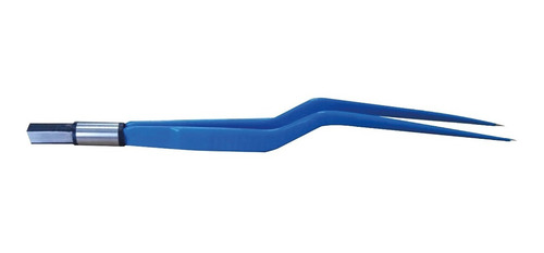 Pinza Bipolar De Bayoneta Europea Curva, 20cm