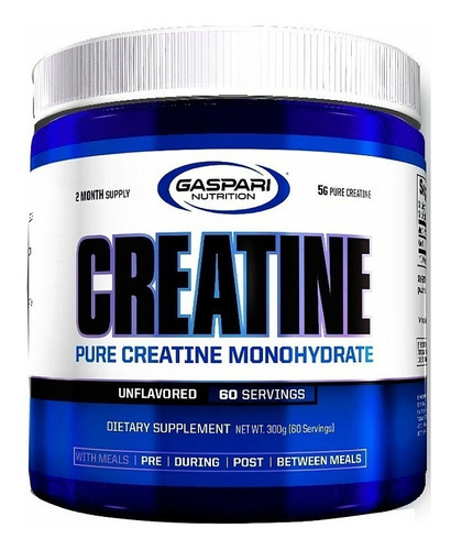 Gaspari Creatina 300gr 60 serviços