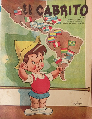 Revista El Cabrito N°80 Abril 1943 (aa956