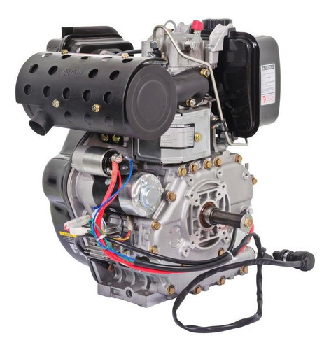 Motor estacionário Kawashima DE1500BE 531 cc, arranque manual e elétrico