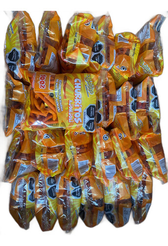 Churro Ajonjoli 80gr 30 Pz Frituras Gallito Sanjuanero