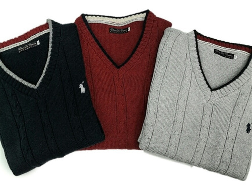 Hermosos Sacos Para Caballero Tipo Polo Elias Di Caprio.