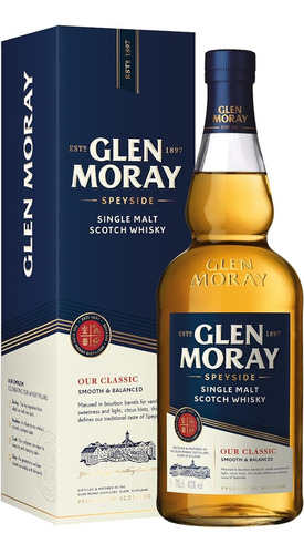 Whisky Glen Moray Elgin Classic 700ml Single Malt Escoces