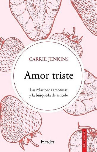 Amor Triste, De Jenkins,carrie. Herder Editorial, Tapa Blanda En Español