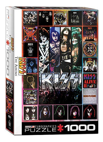 Puzle De 1000 Piezas Eurographics Kiss The Albums [u]