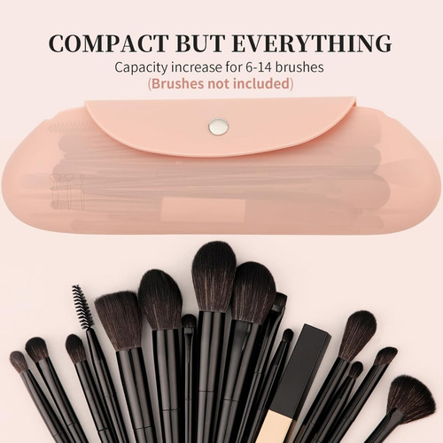 Estuche De Viaje Para Brochas De Maquillaje, 1 Unidad, Organ