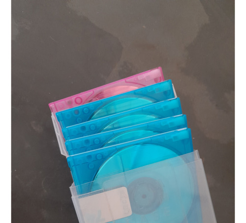 5 Mini-discos Tdk De 74 Minutos (Usado)