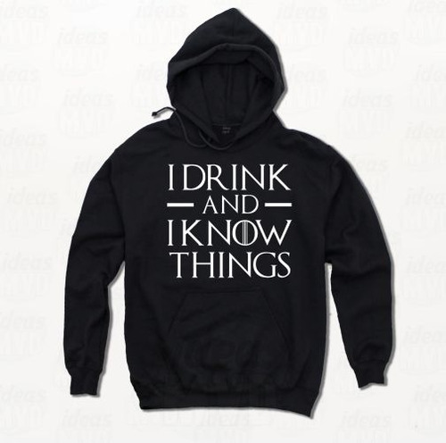 Canguro Game Of Thrones I Drink I Know... (negro) Ideas Mvd