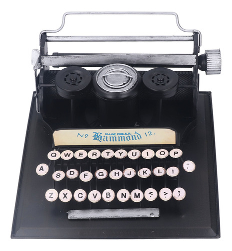 Modelo De Máquina De Escribir Vintage, Decoración, Hierro Pu