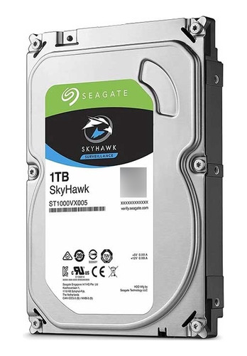 Disco Duro 3.5  Seagate Skyhawk 1tb