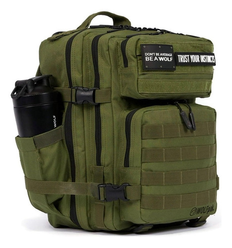 Wolfpak Mochila 25 L Verde Atlético Para Deportes