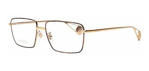 Montura - Eyeglasses Gucci Gg 0439 O- 006 - Gold, 55-15-145