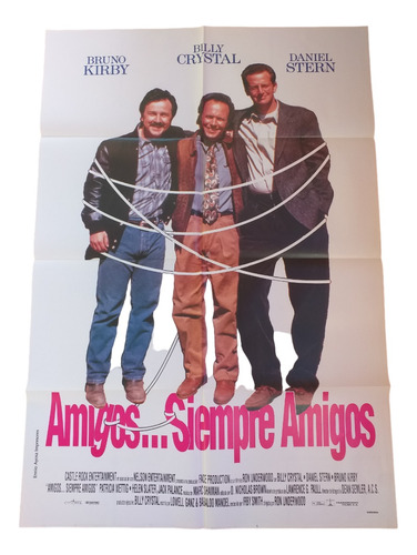 Poster Afiche Cine - Amigos Siempre Amigos - Billy Cristal *