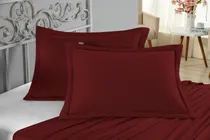 Comprar Kit 2 Porta Travesseiros Matelado Malha 30\u002F1 Fronha Caramelo