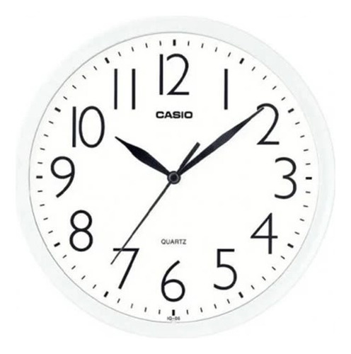 Reloj Mural Casio Iq-05 Análogo