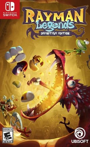 Rayman Legends Definitive Edition Switch Mídia Física