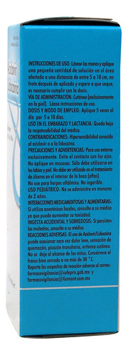 Aciclovir/lidocaína Solución En Spray 50 Ml. 5-2 G/100 Ml