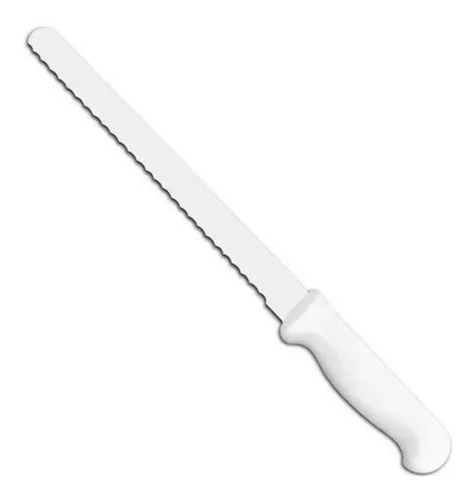 Cuchillo Fiambre-sandwich 44 Cm Mango Blanco Tramontina